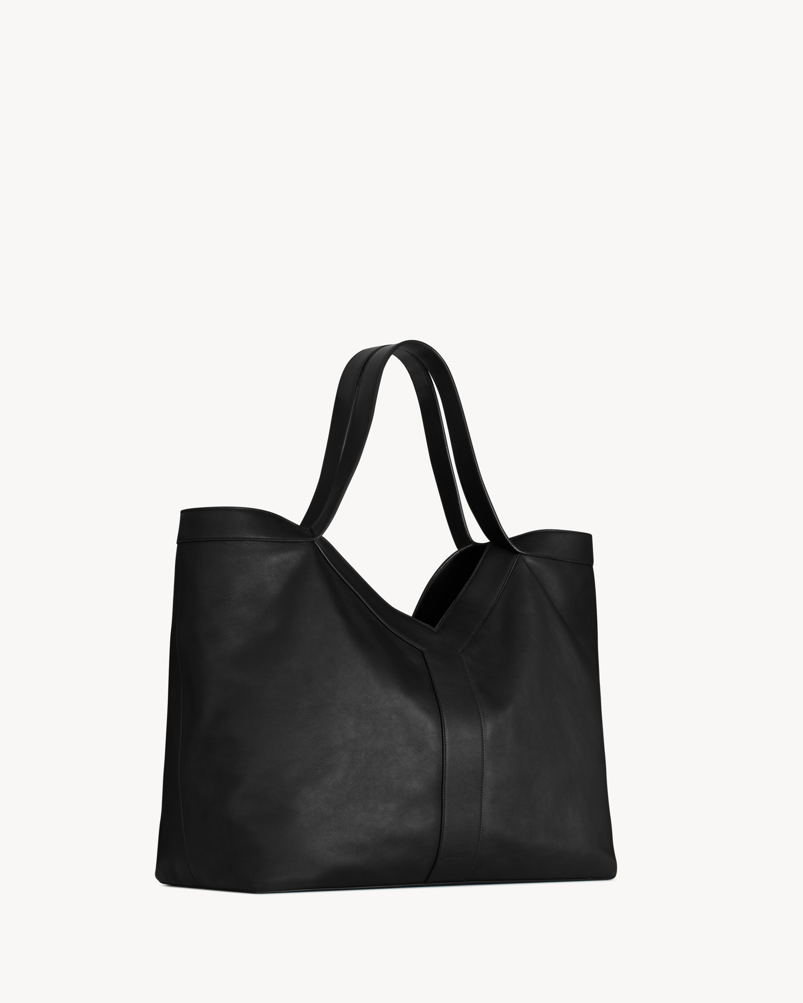 Y Grand CABAS EN CUIR