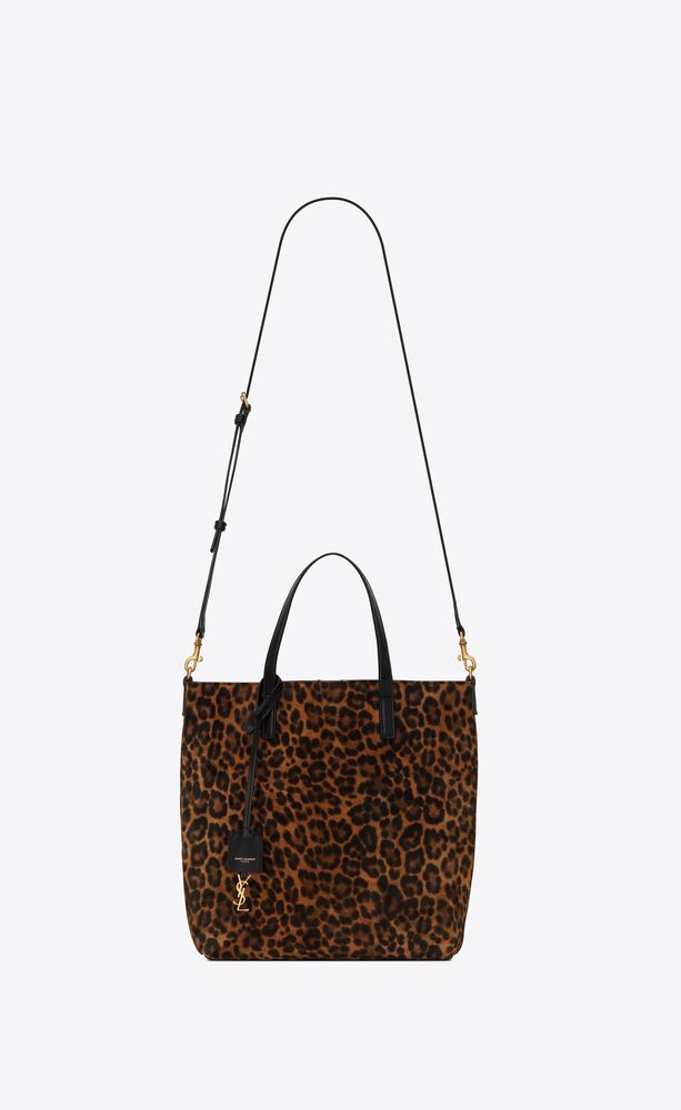 saint laurent leopard print bag