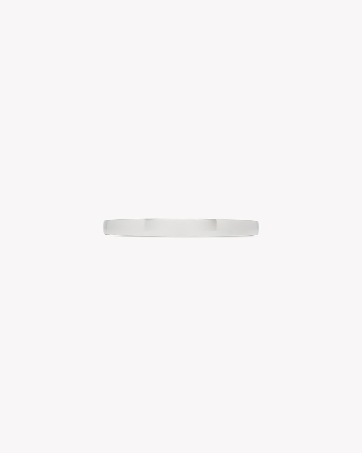 split chain bangle in sterling silver