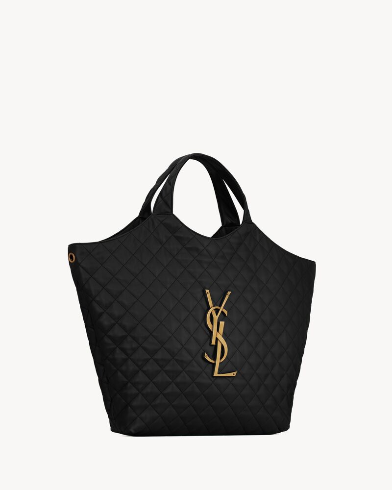 ICARE maxi shopping bag in quilted lambskin, Saint Laurent