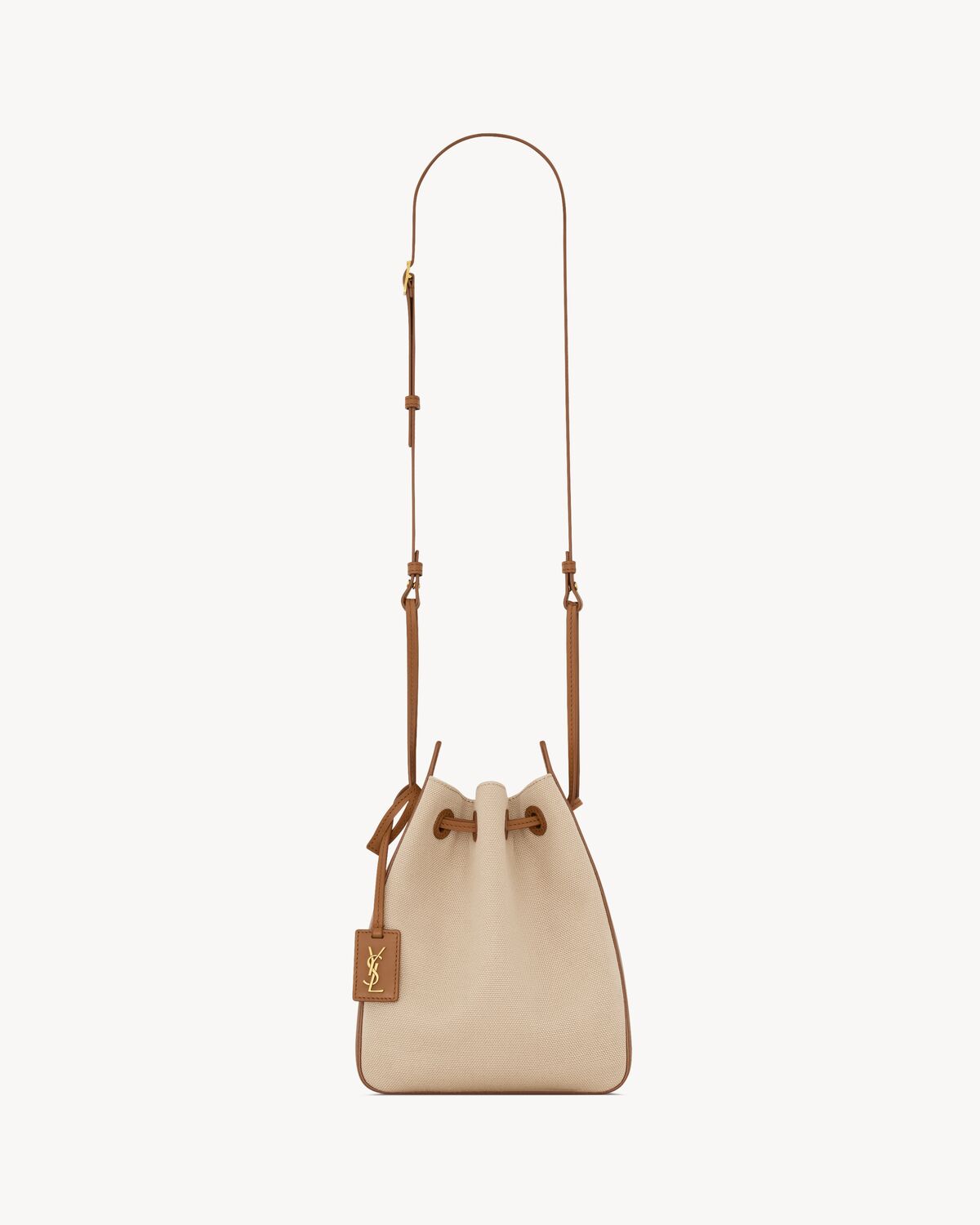 bucket bag in canvas