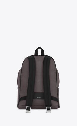 Moss Black Saffiano Backpack