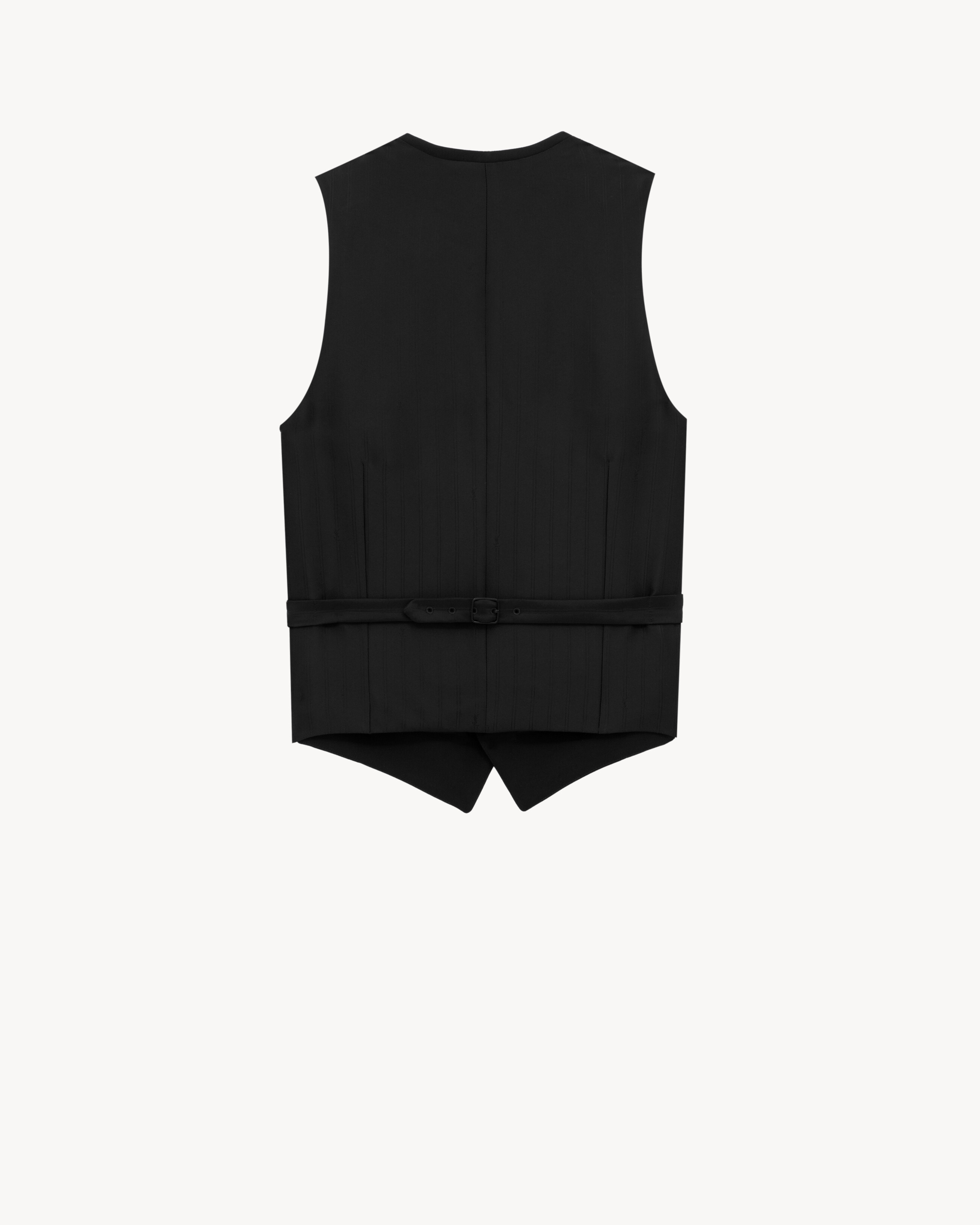 Gilet smoking CASSANDRE in grain de poudre