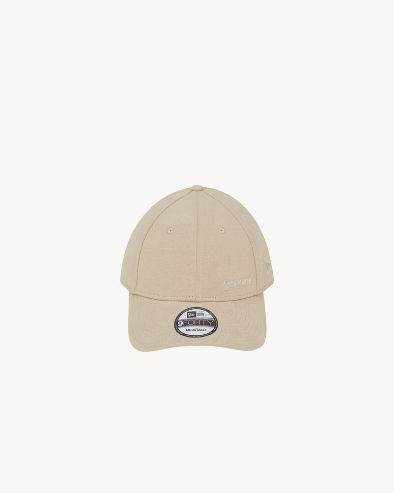 New Era cap in fleece | Saint Laurent | YSL.com