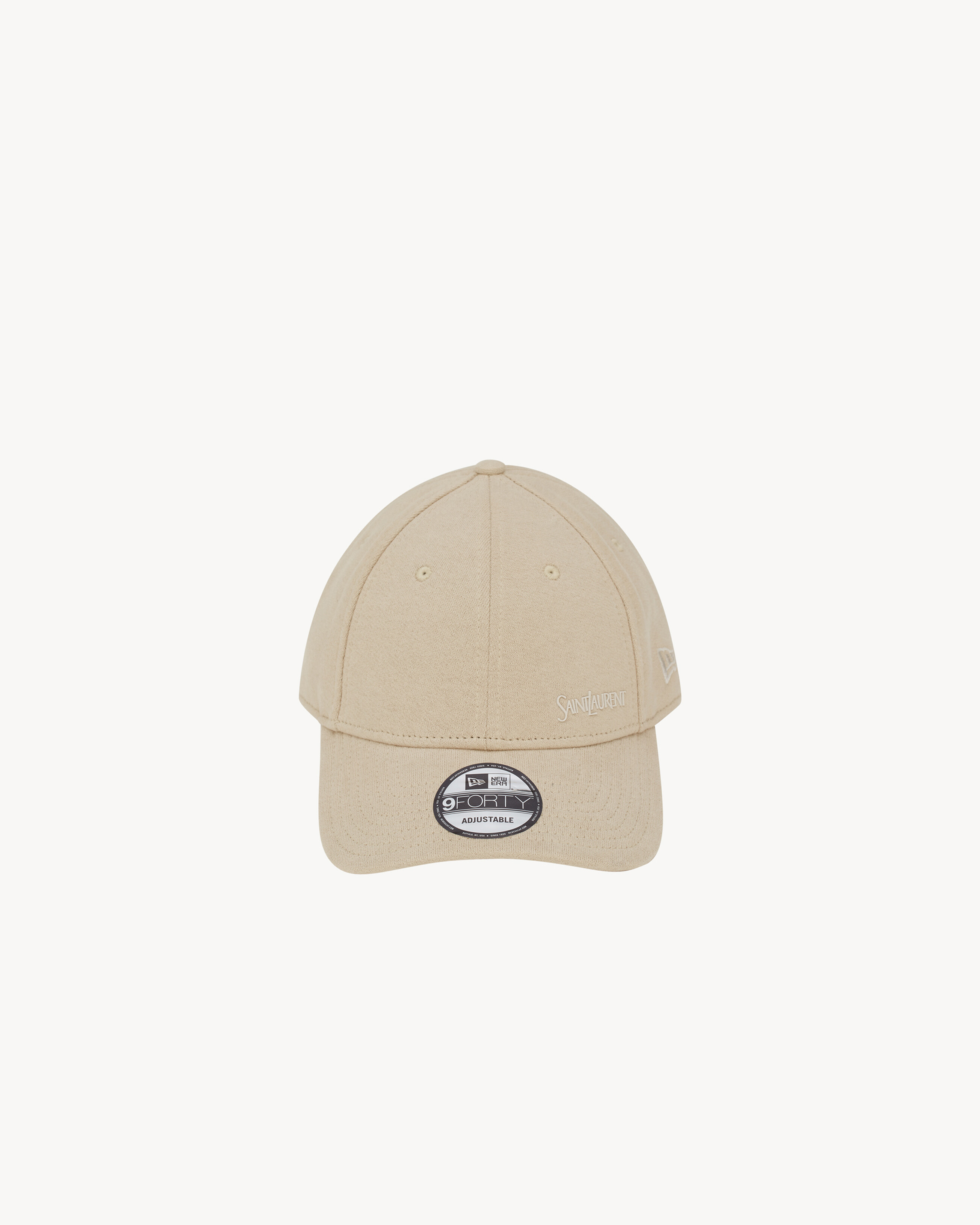 New Era cap in fleece in Beige Saint Laurent YSL EN-TH