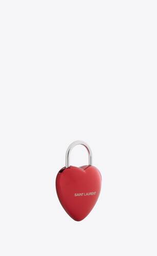 heart-shaped 3d padlock