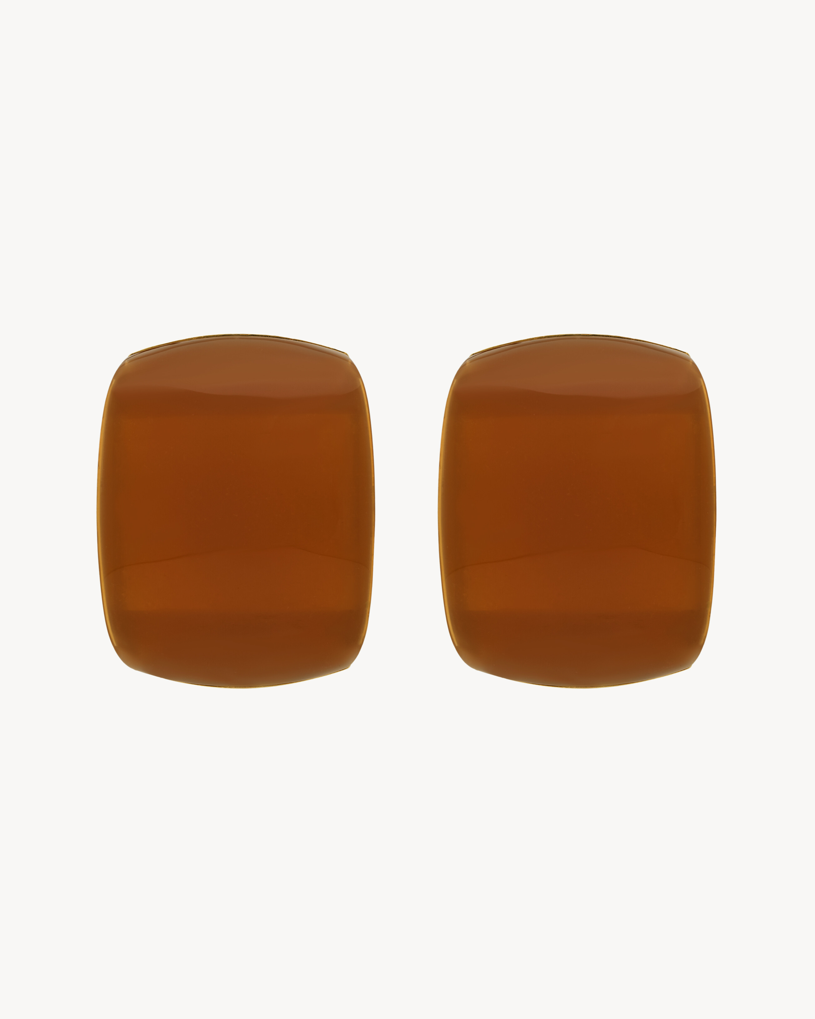 Pendientes en forma de flor de resina