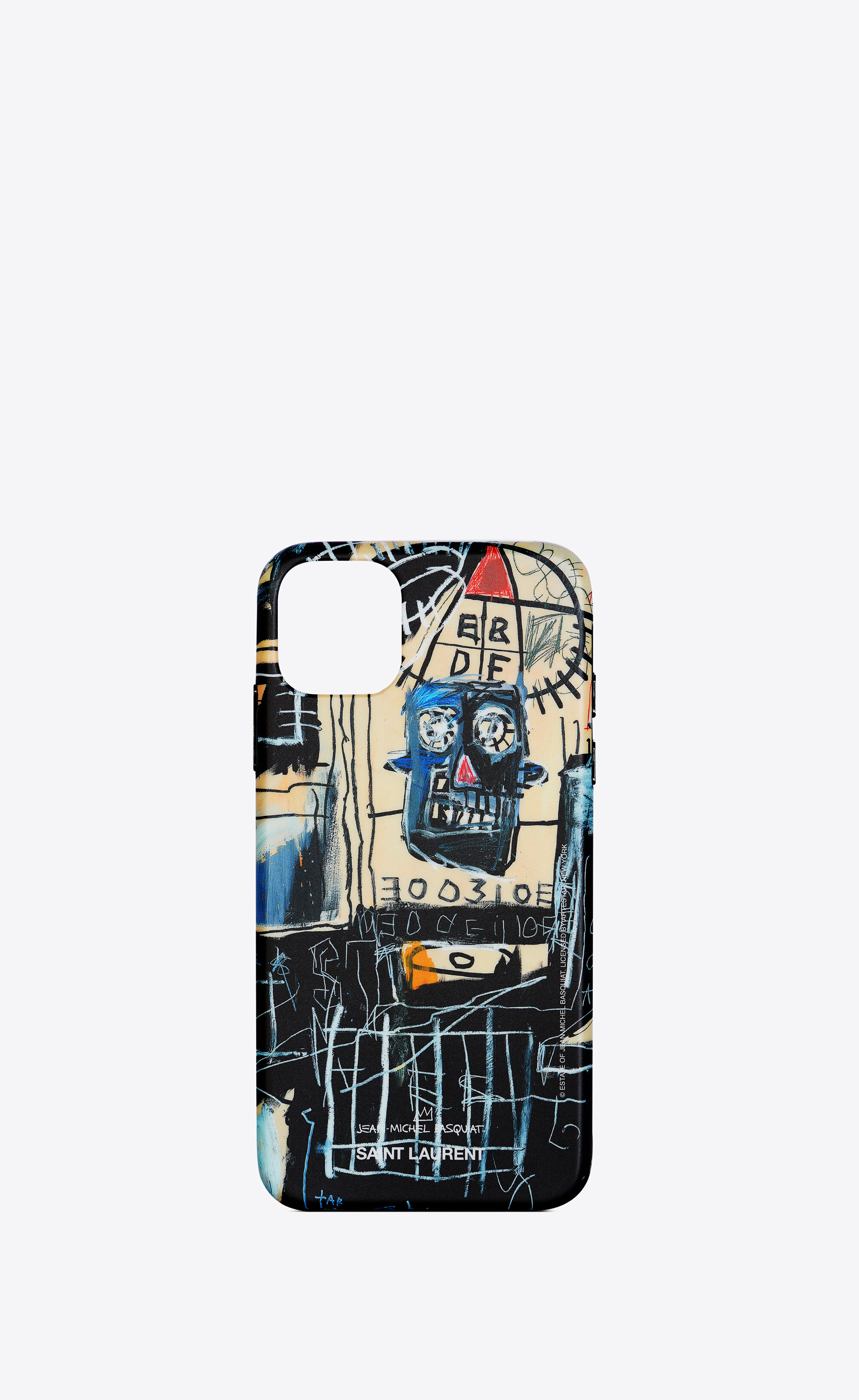 iphone 11 pro max case with a jean-michel basquiat print