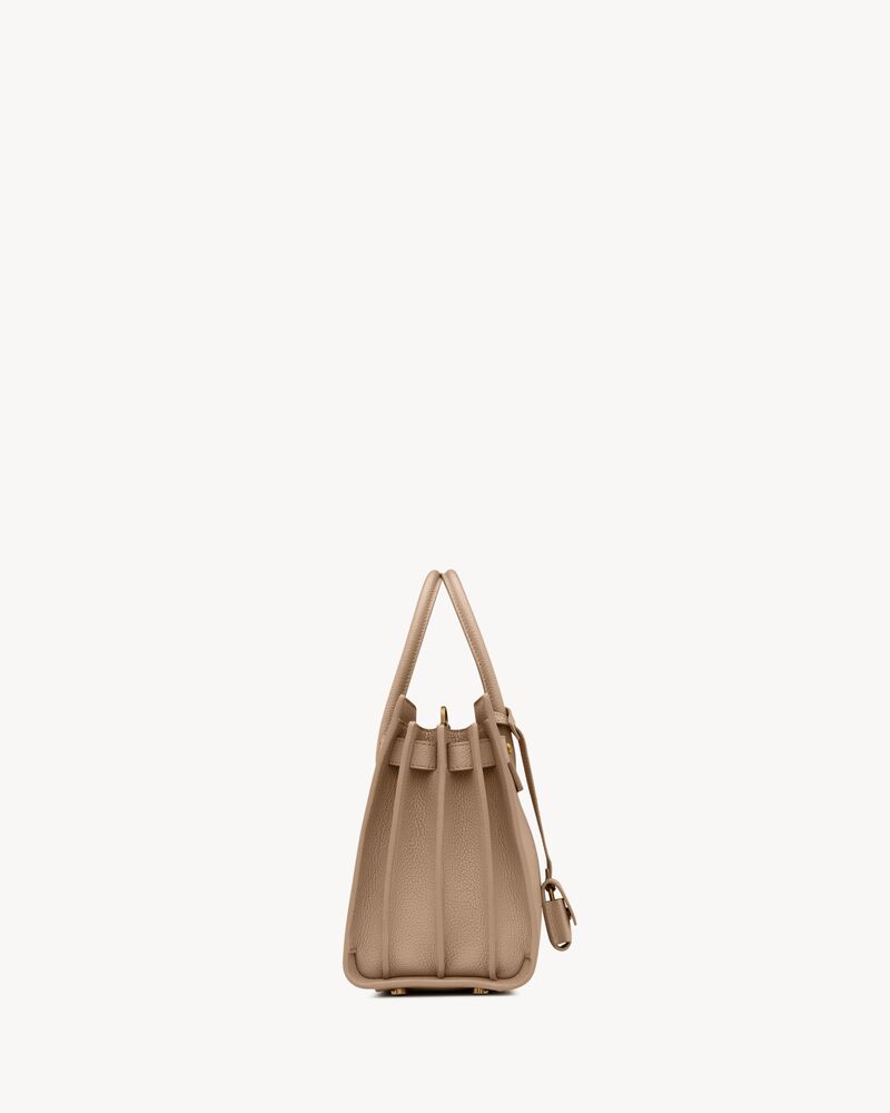 SAC DE JOUR SOUPLE EN CUIR GRAINÉ - BABY