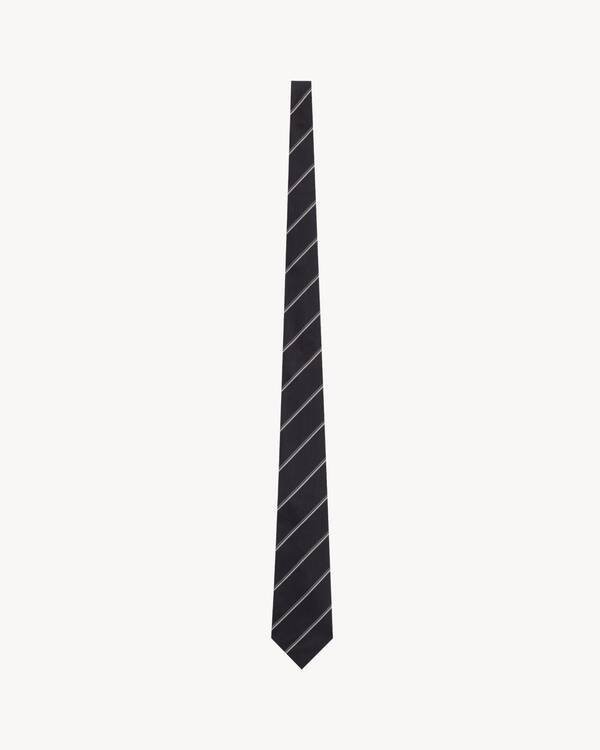 ファッション雑貨・小物その他 Saint Laurent Wide Tapered Tie In Silk Satin Small-8250663Y0021062_A.jpg?v=2