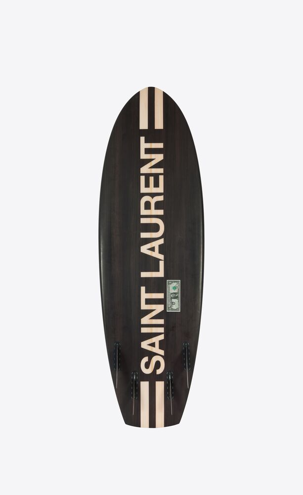 uwl saint laurent wood effect surfboard