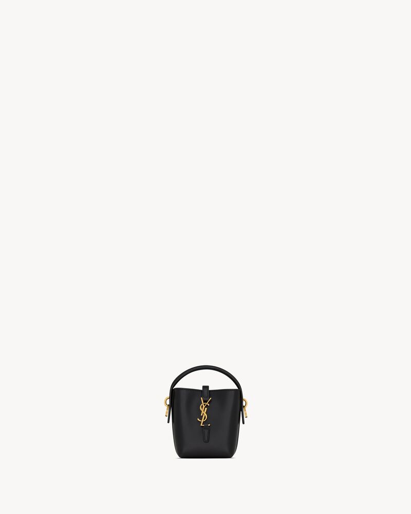 LE 37 micro in shiny leather in Black | Saint Laurent | YSL EN-US