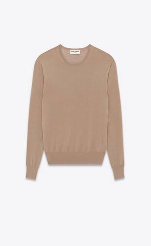 sweater in cashmere, wool and silk