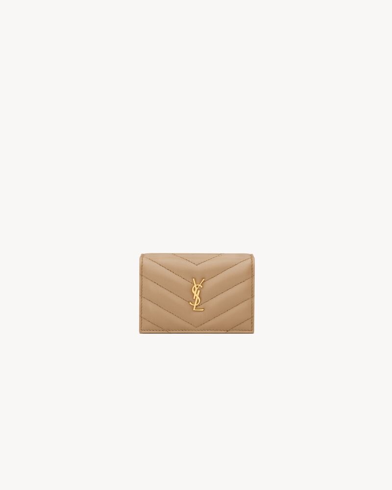 CASSANDRE origami tiny wallet in lambskin