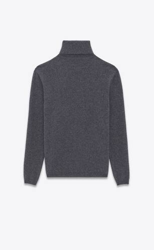 turtleneck sweater in cashmere