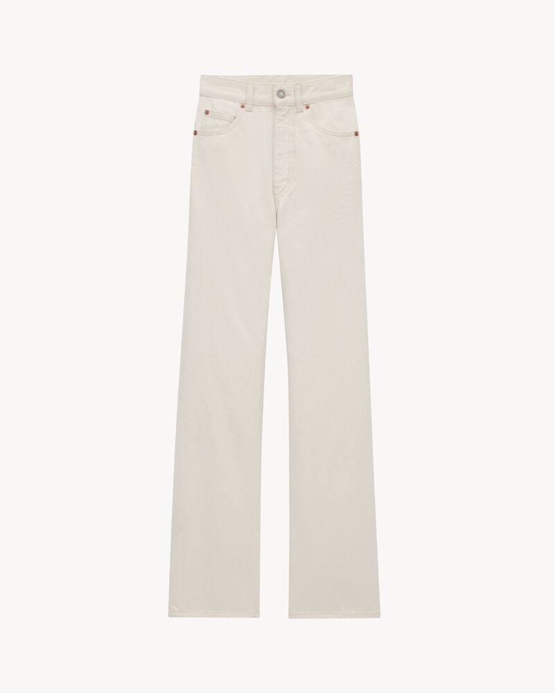 70's jeans in almond milk denim