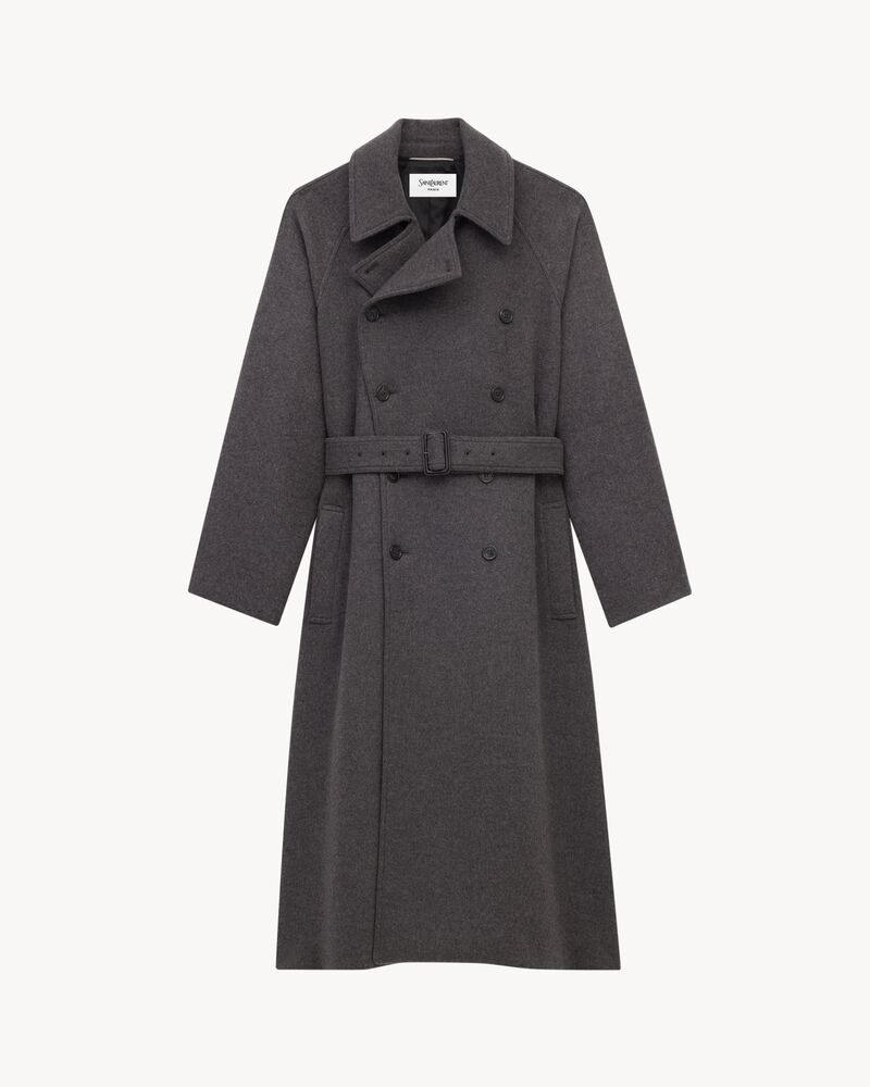long coat in cashmere