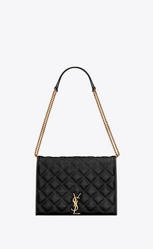 becky small chain bag in quilted lambskin