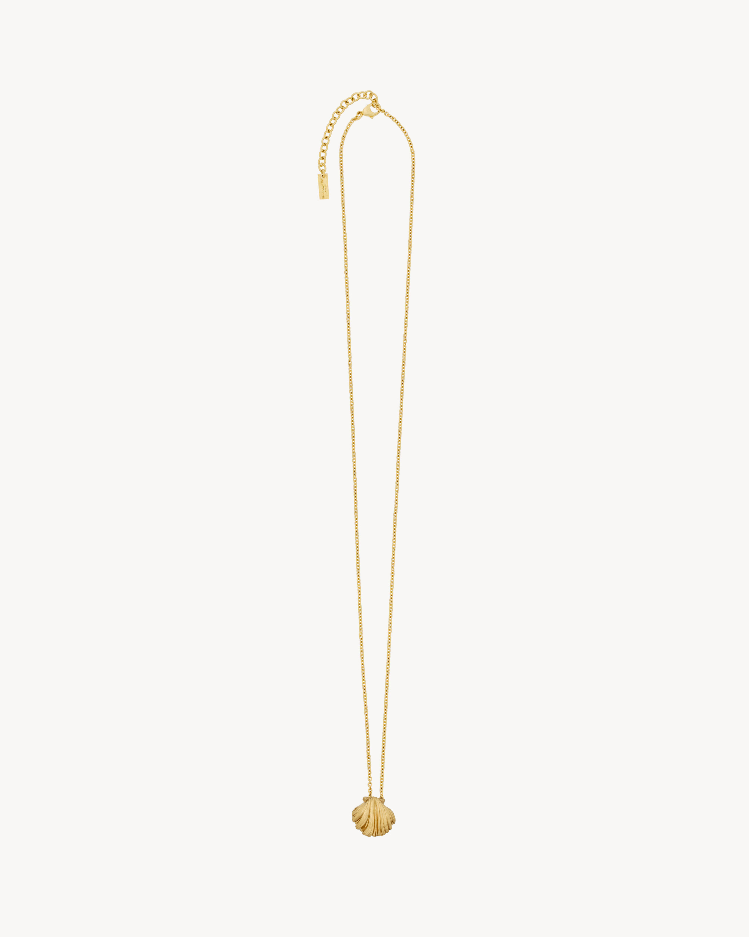 collana conchiglia in metallo