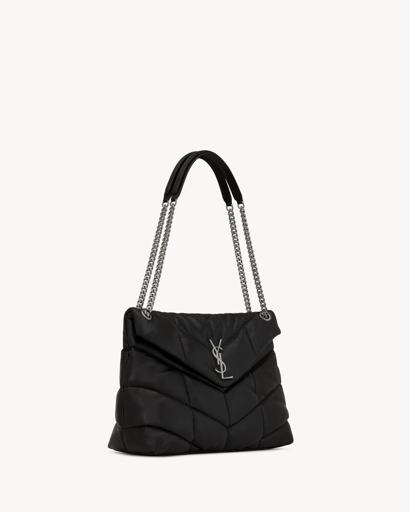 パファー トイバッグ(ラムスキン) DARK BEIGE サンローラン Medium-5774751EL001000_E.jpg?v=1