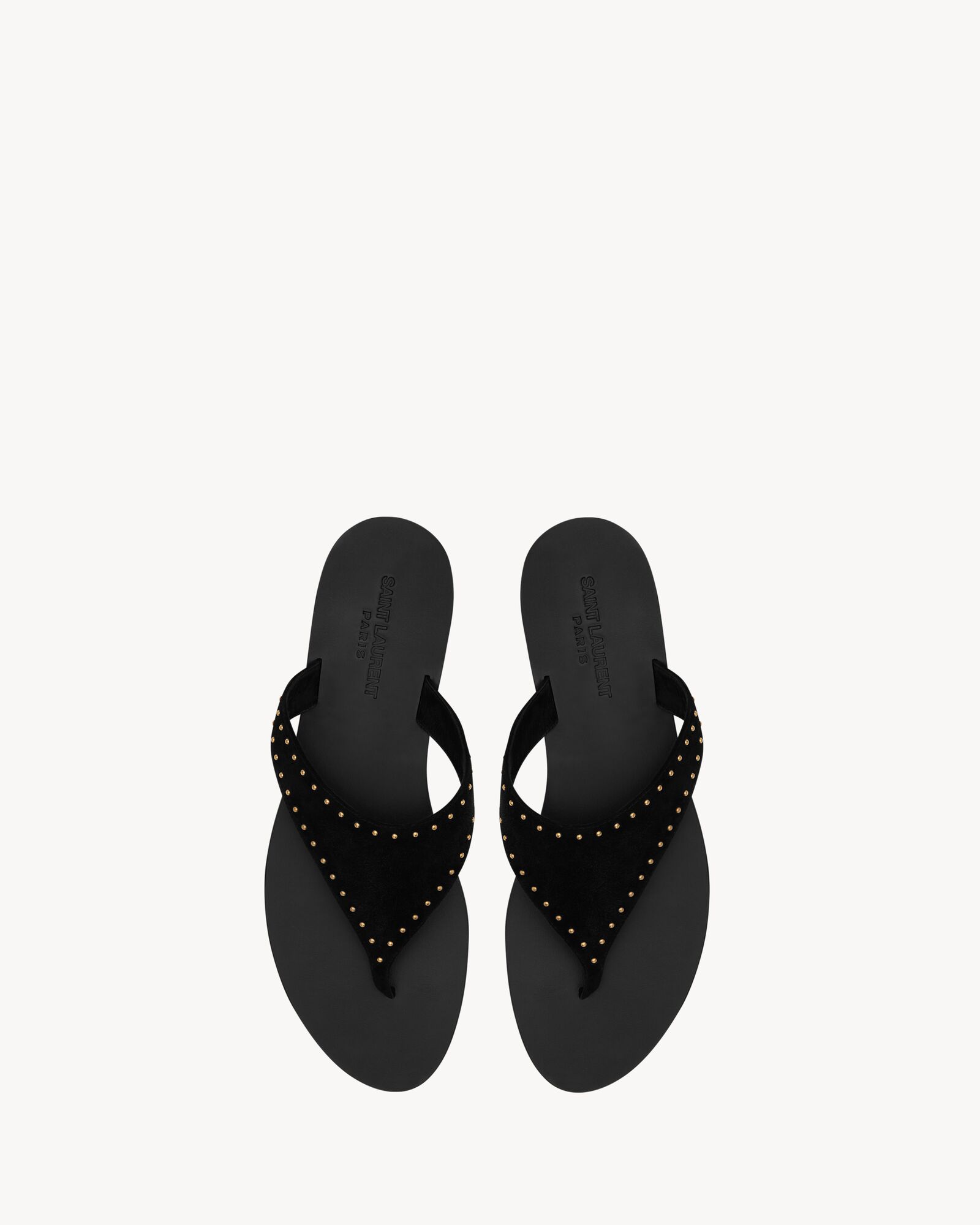 saint laurent gia flat sandals