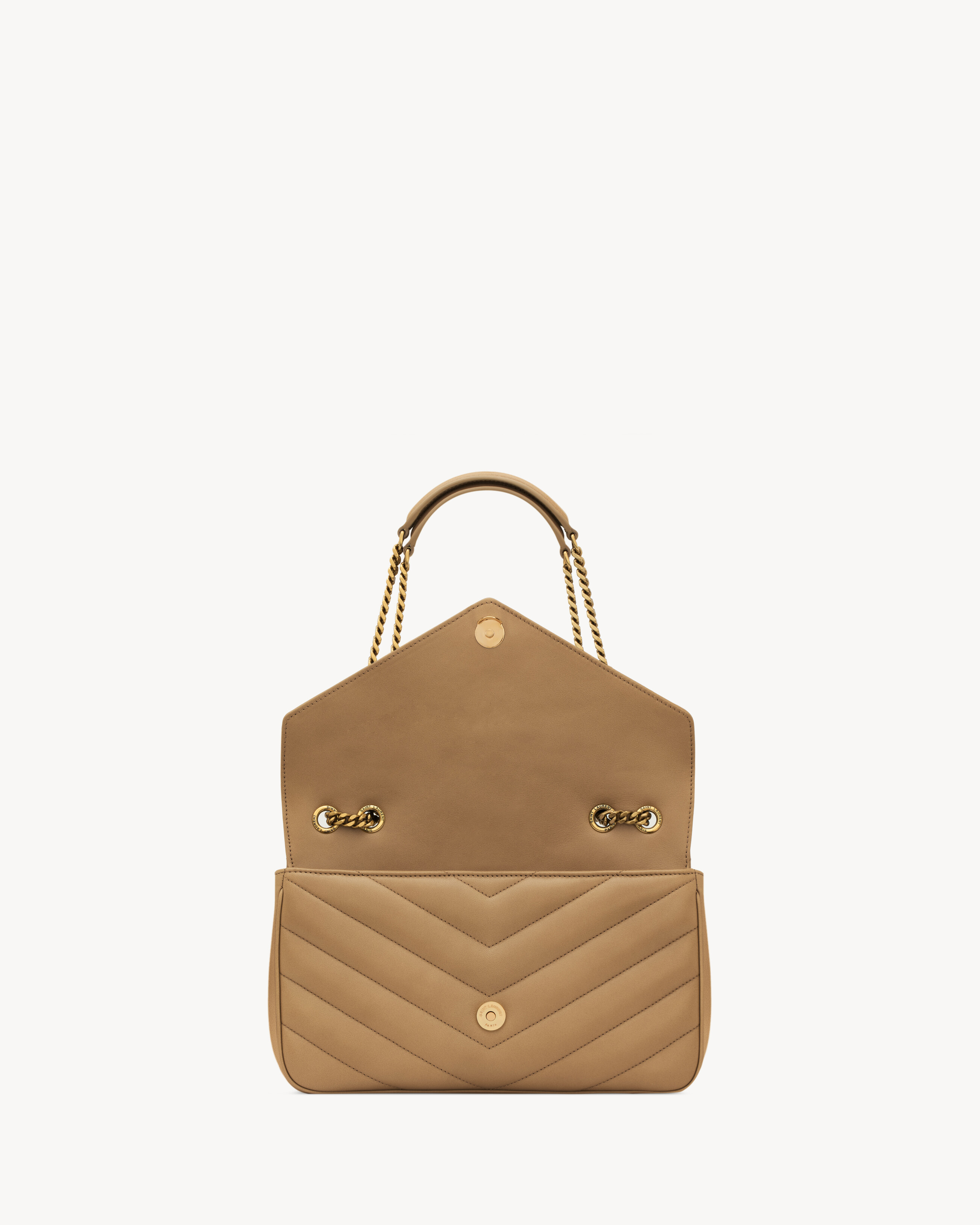 LOULOU medium in MATELASSÉ lambskin