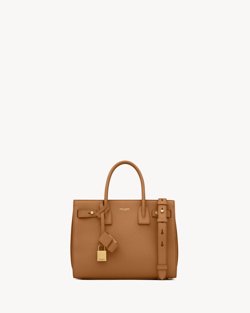 SAC DE JOUR SOUPLE EN CUIR GRAINÉ - BABY