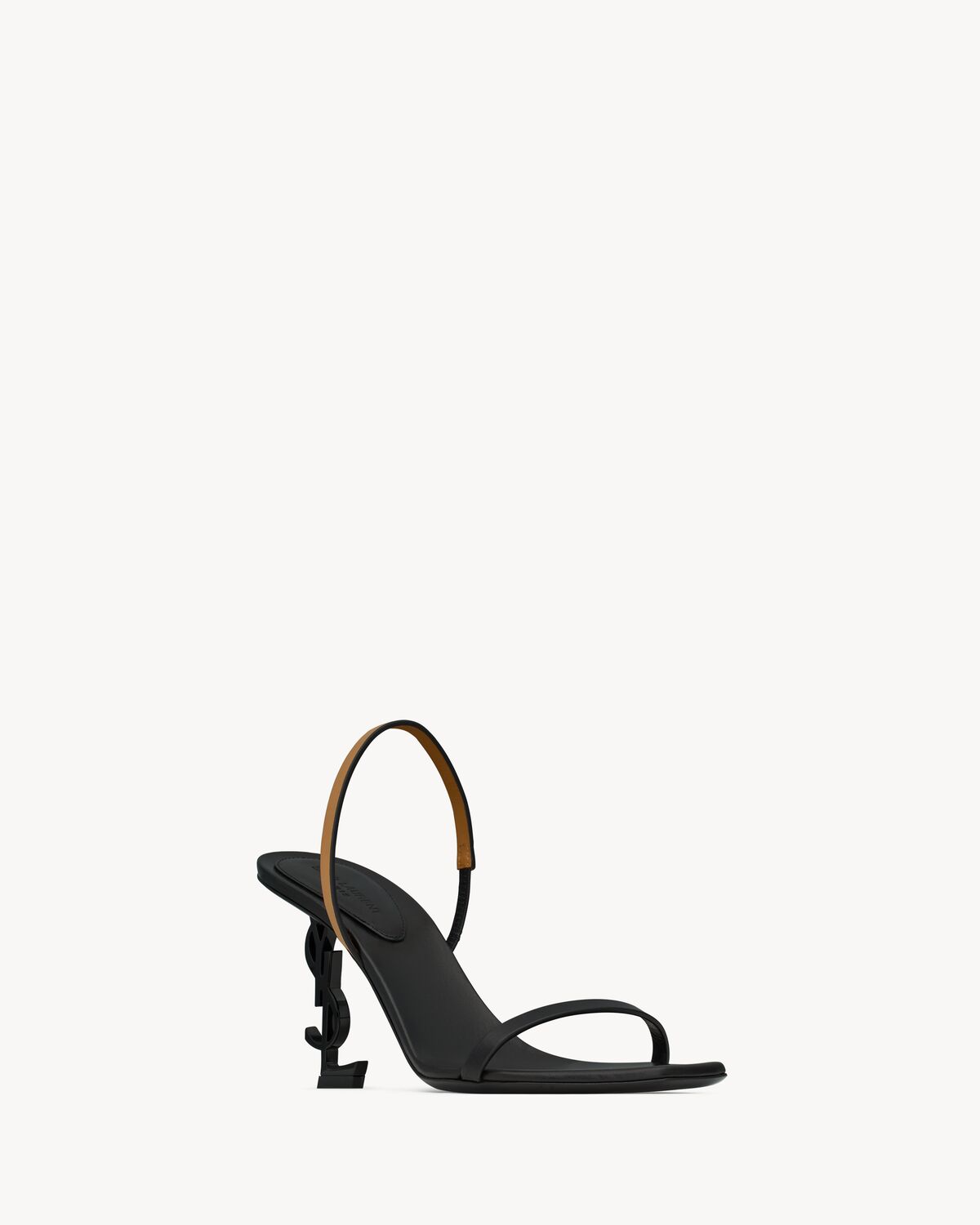 slingback opyum em couro liso