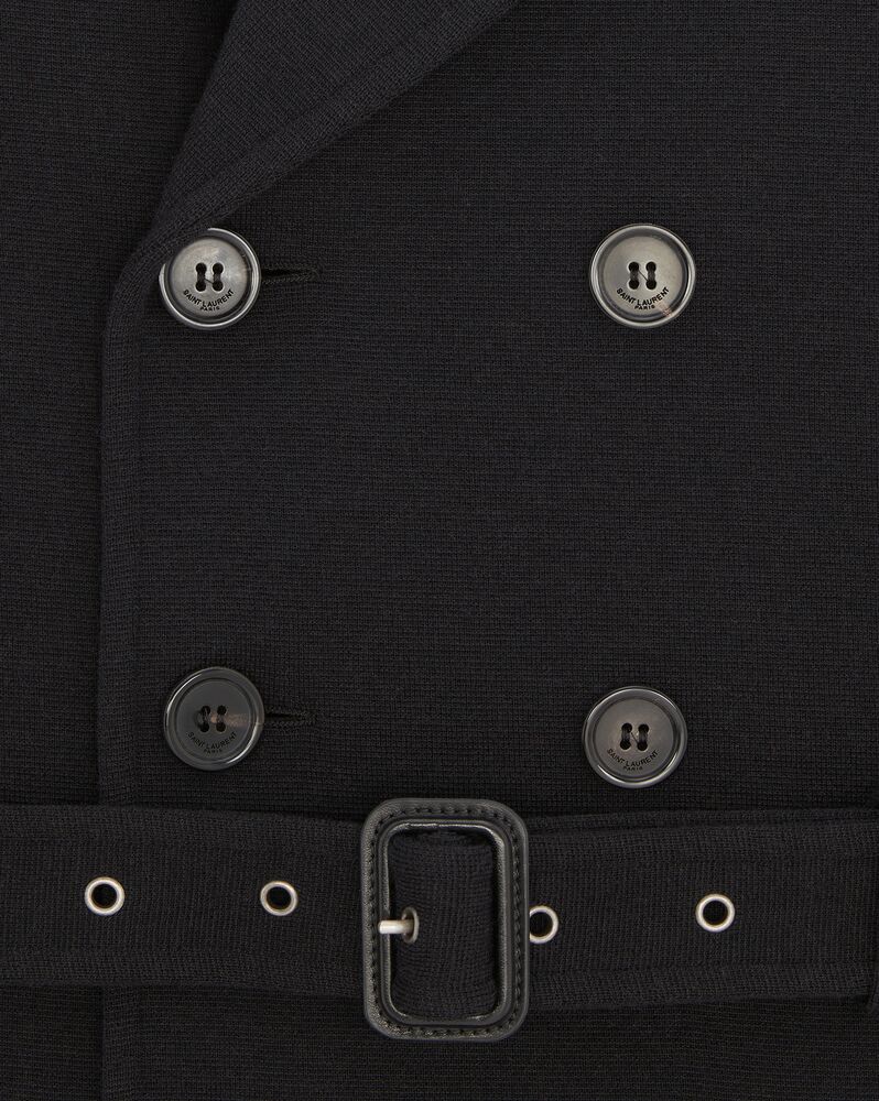 SAHARIENNE jacket in wool jersey | Saint Laurent | YSL.com