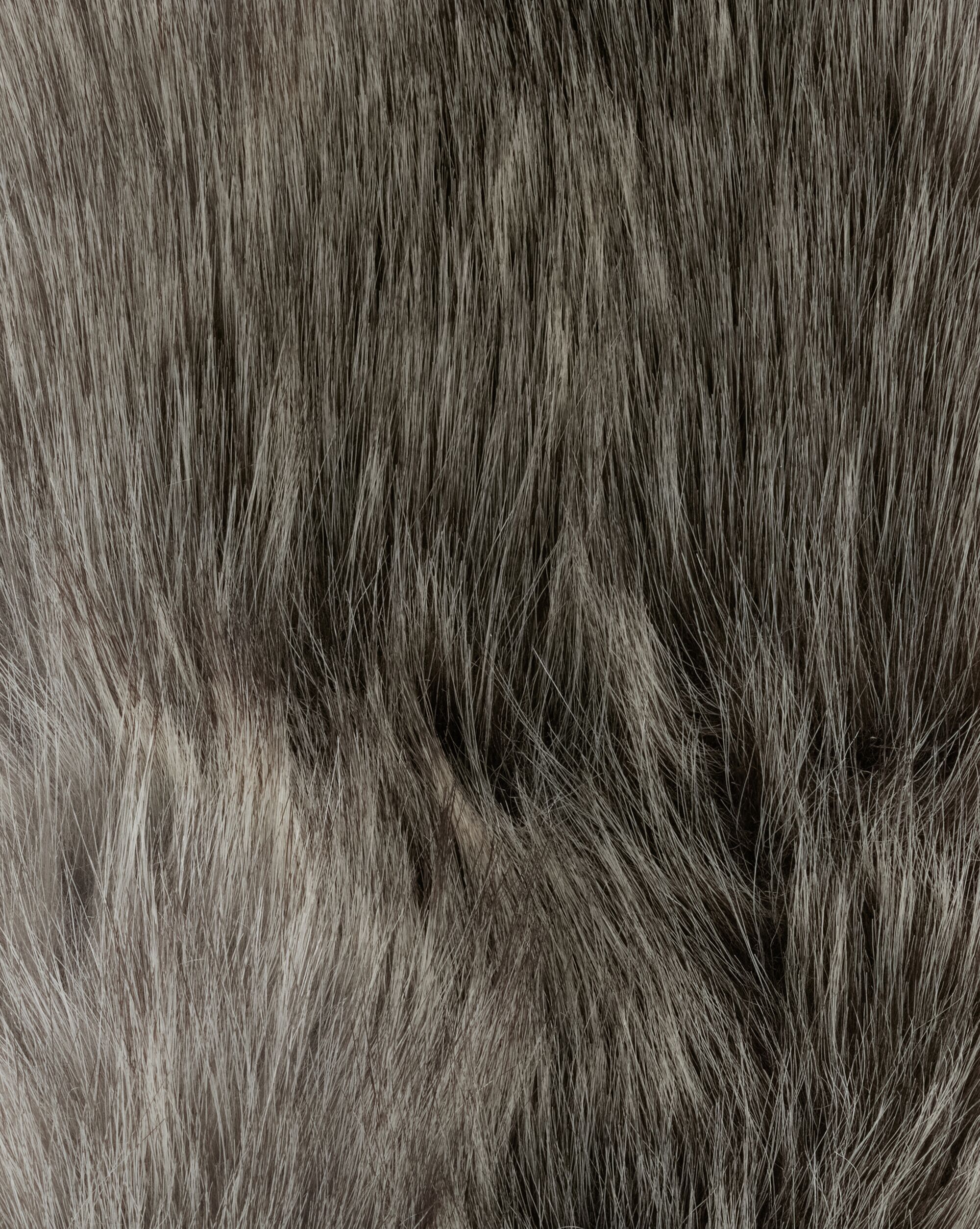 crossbody scarf in animal-free fur