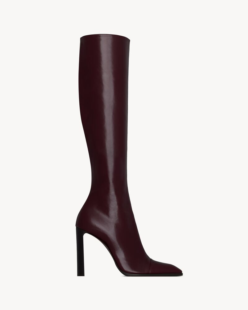 VENETIA bottes en cuir lisse