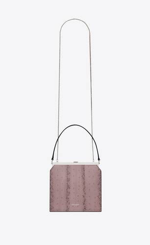 nuit blanche chain bag in lacquered ayers