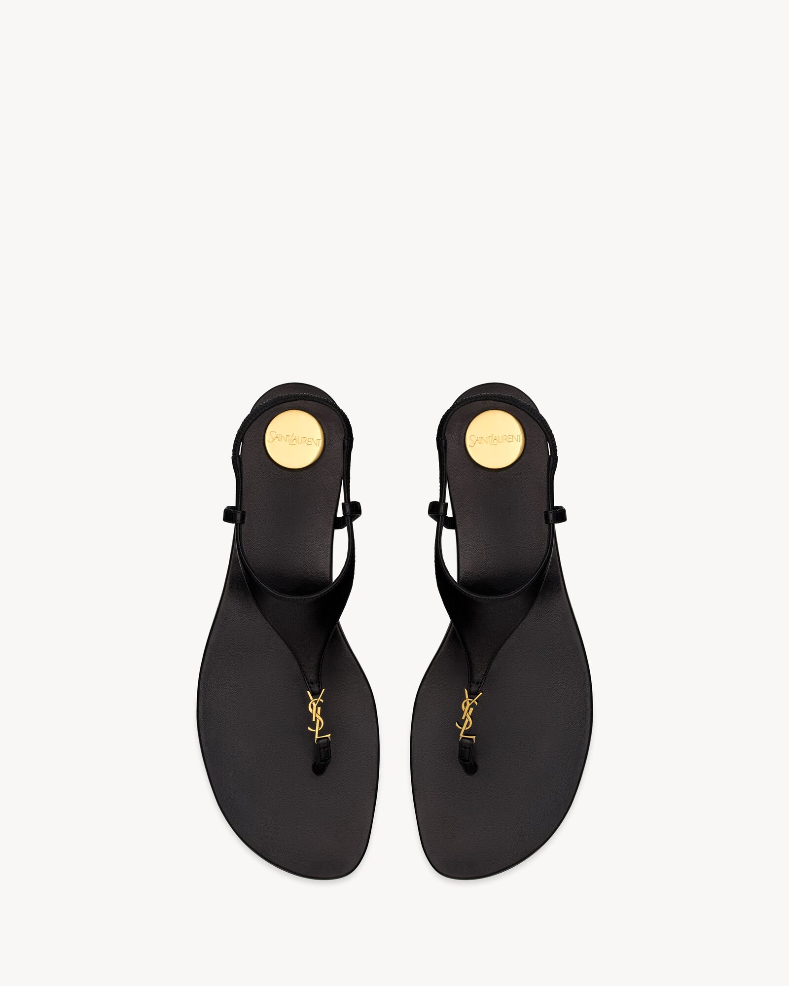 Saint laurent flip flops deals