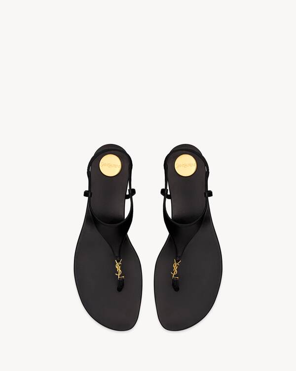 CASSANDRA sandals in smooth leather