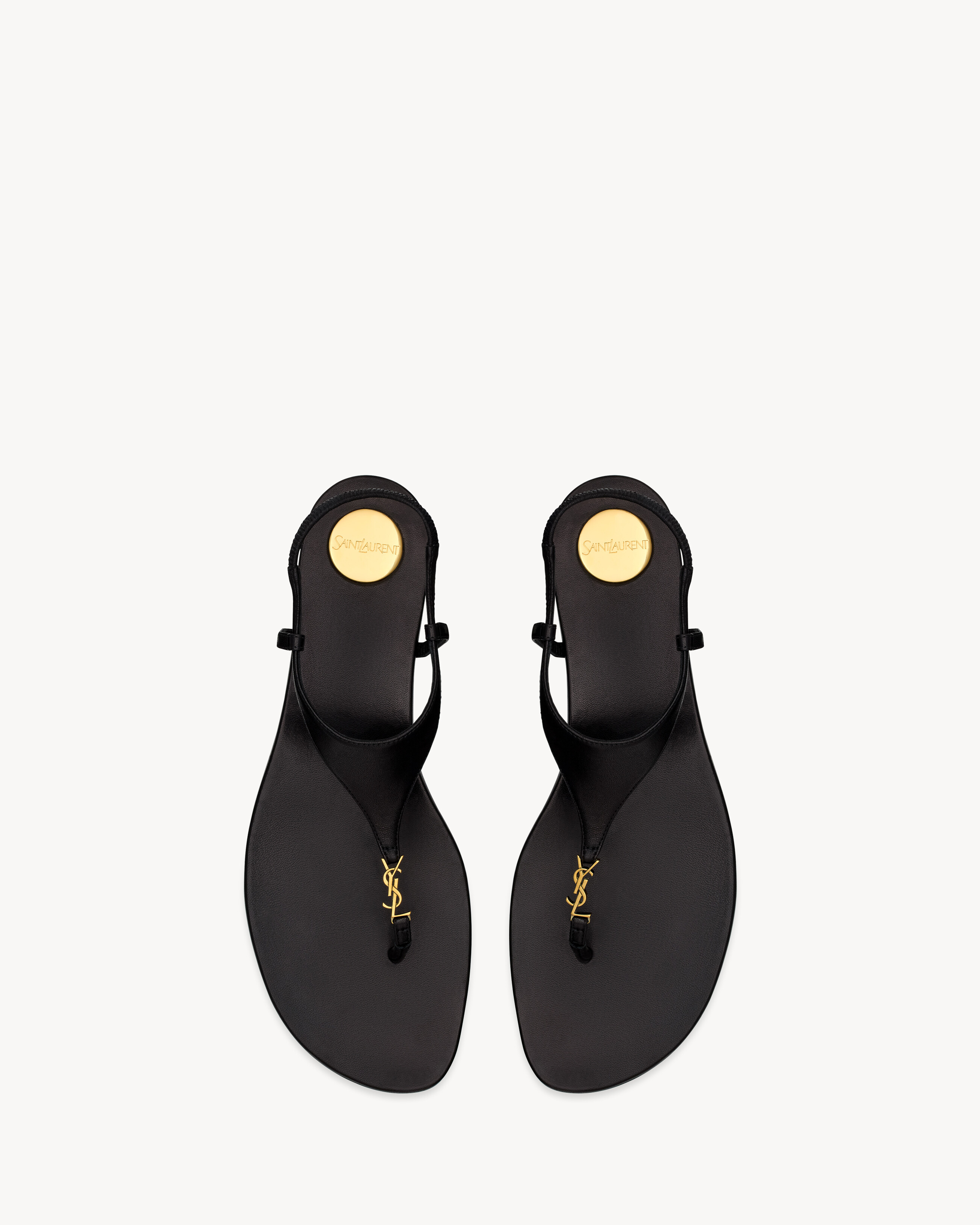 CASSANDRA sandals in smooth leather