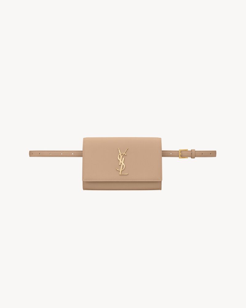 KATE belt bag in grain de poudre-embossed leather