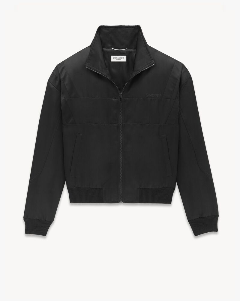 Saint Laurent Teddyjacke aus Satin