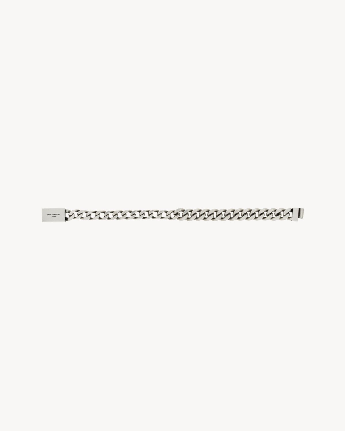 CURB CHAIN BRACELET IN METAL