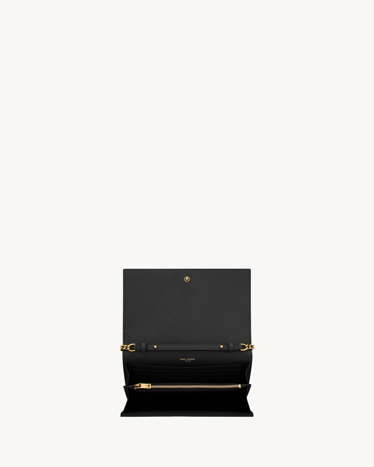 lambskin cassandre chain wallet