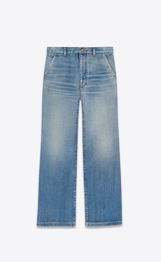 serge jeans in '70s serge blue denim