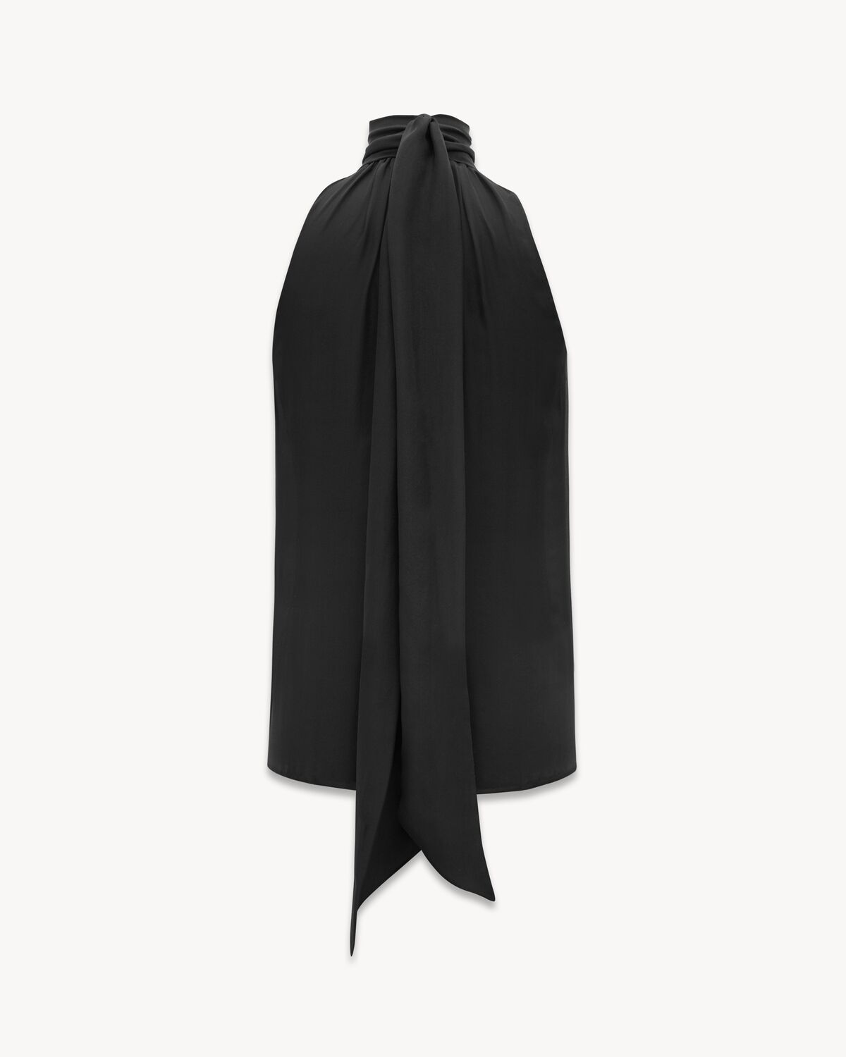 Blouse in silk muslin | Saint Laurent | YSL.com