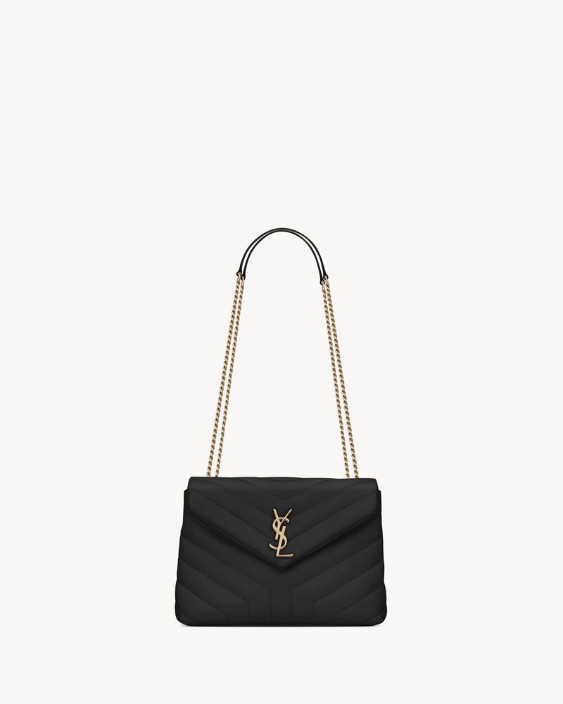 LOULOU SMALL TASCHE AUS Y FÖRMIG GESTEPPTEM LEDER