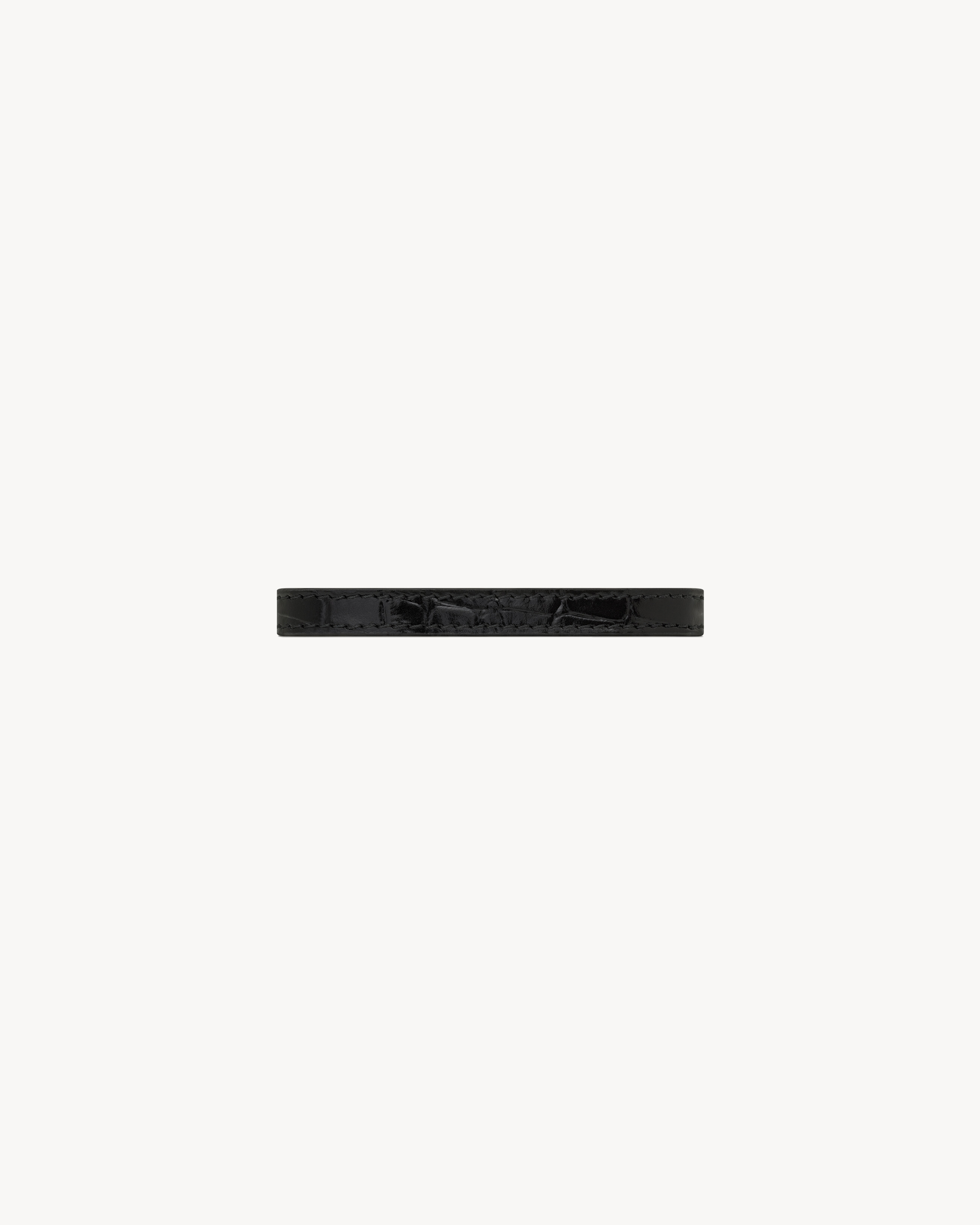 CASSANDRE bracelet ceinture en cuir