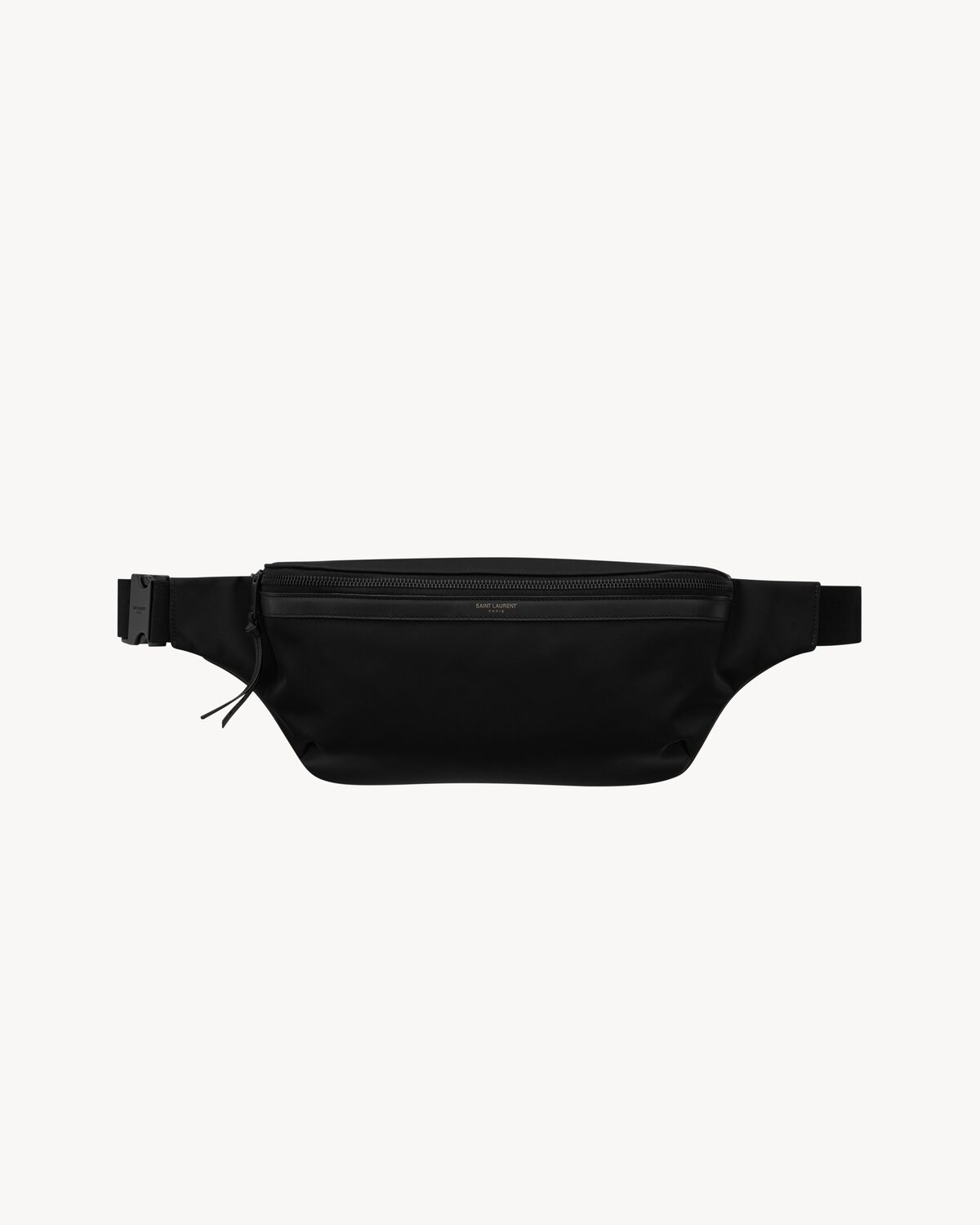 City SAINT LAURENT CROSSBODY BAG en Econyl®, cuir lisse et nylon