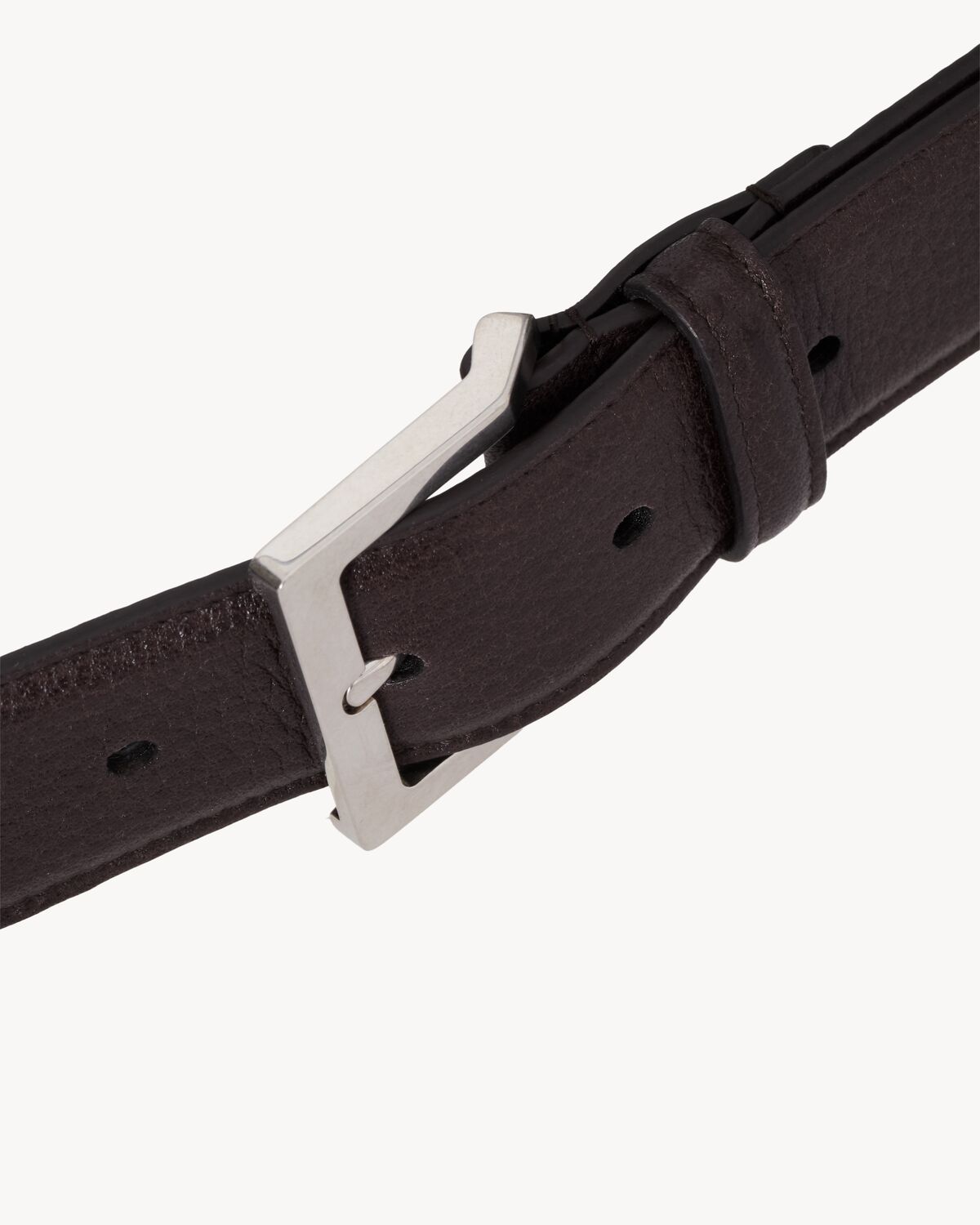 vadim belt in grained leather