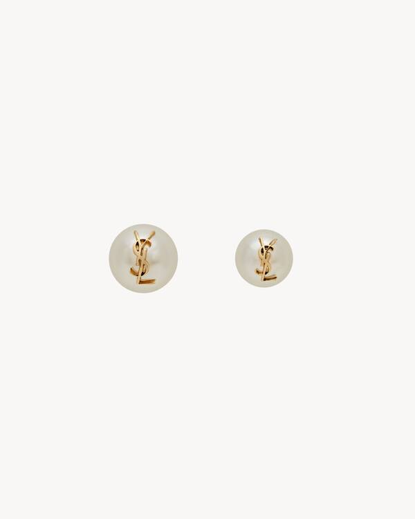 SAINT LAURENT パールボールピアス mimi33】3WAYカラーパールピアス[Sheerchic]｜SANPO ONLINE
