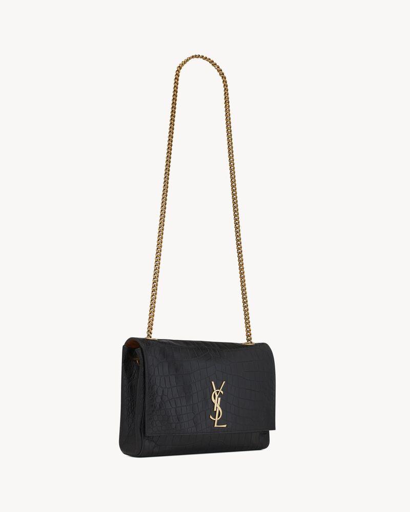 Ysl brown crocodile bag Clearance