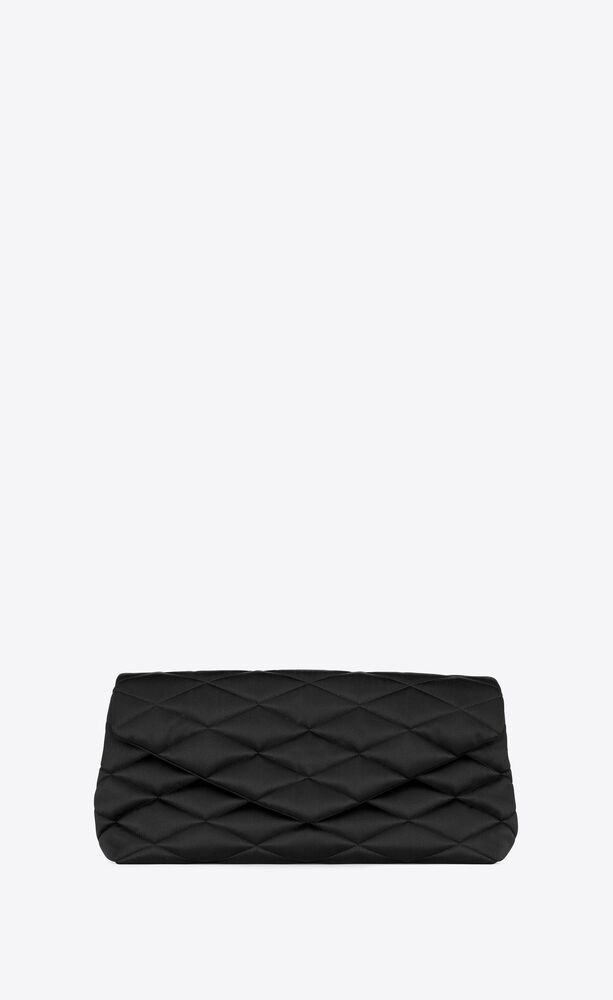 ysl all black envelope bolsa
