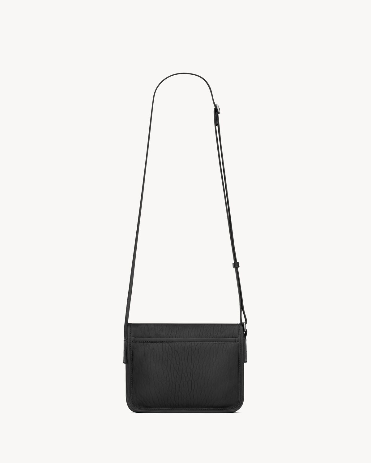 Bolso messenger pequeño Niki de piel de cordero granulada