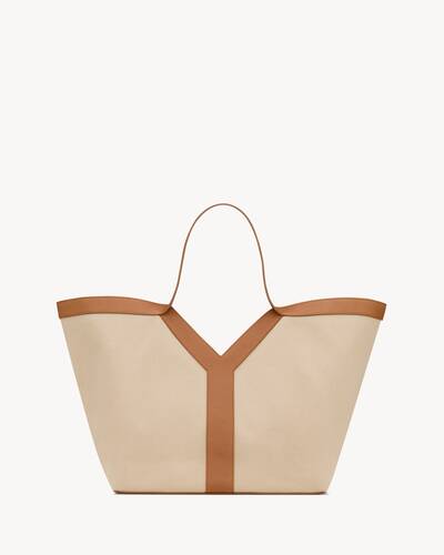 Saint Laurent 793088FAC7T9856 関税送料込 Y TOTE AUS CANVAS UND LEDER | Saint Laurent | YSL DE